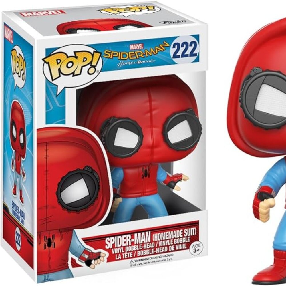 Funko Pop! - Marvel Spider-Man Homecoming - Spider-Man (Homemade Suit) 222